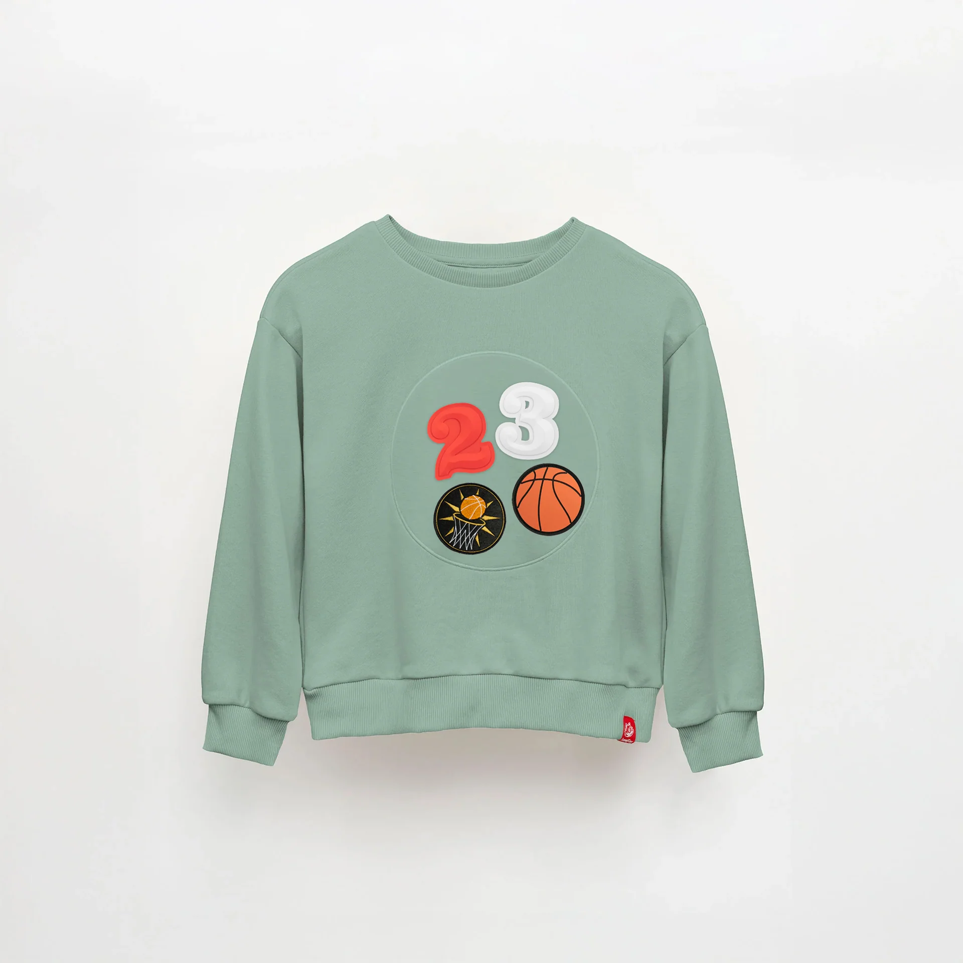 JantiFox &Ccedil;ocuk Sweatshirt // Yeşil