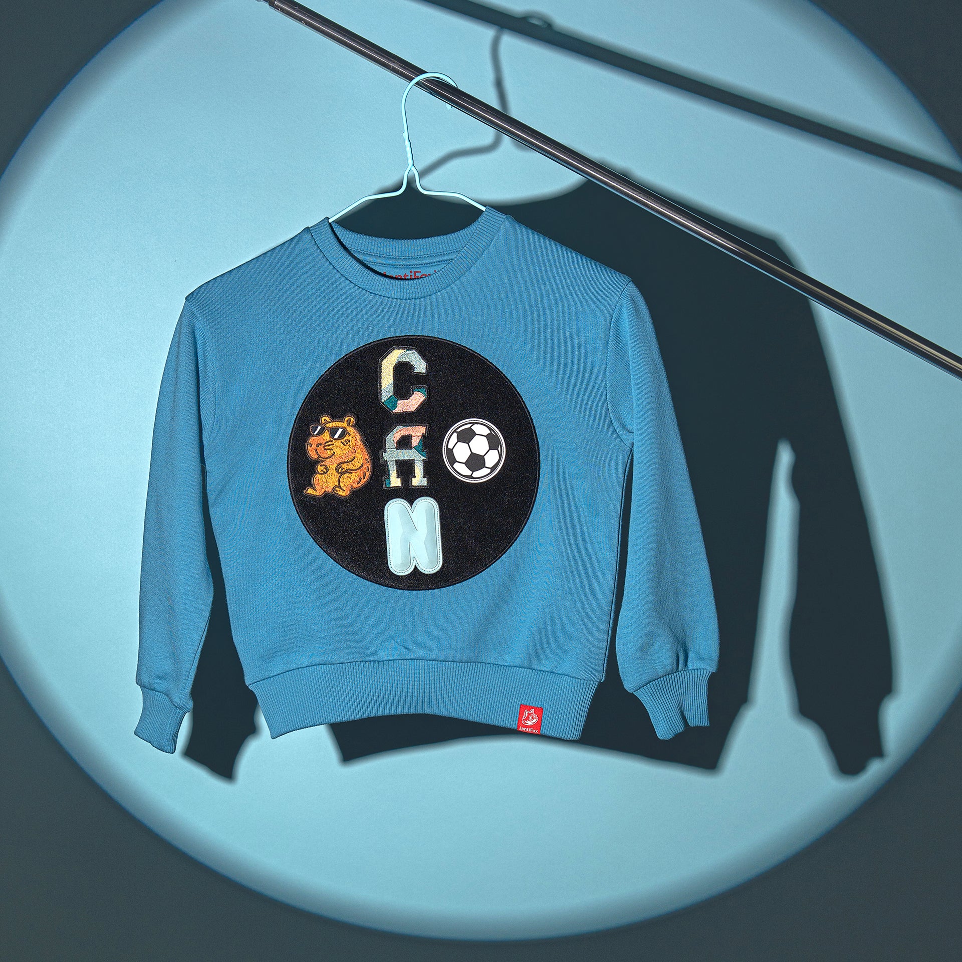 JantiFox &Ccedil;ocuk Sweatshirt // İndigo