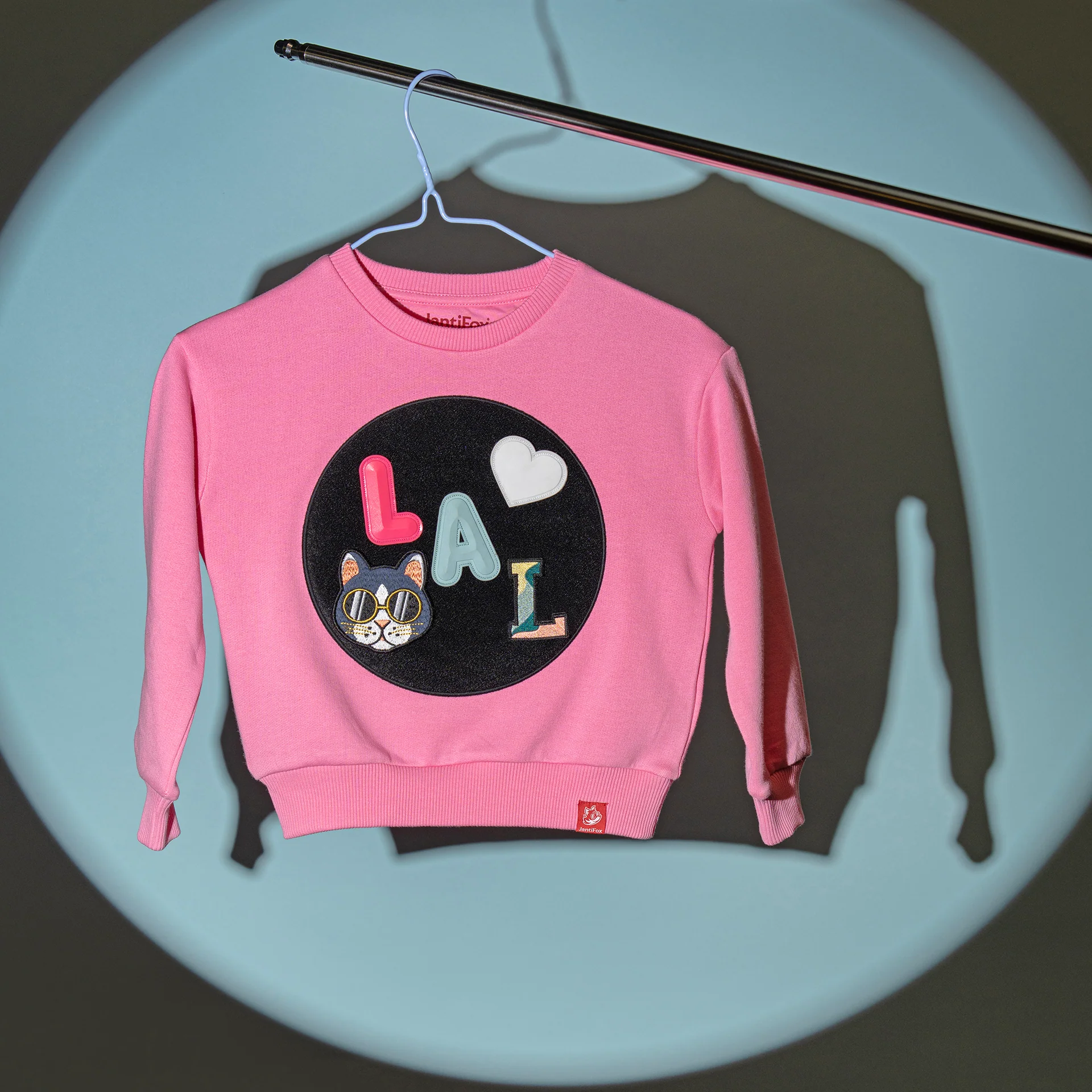 JantiFox &Ccedil;ocuk Sweatshirt // Pembe