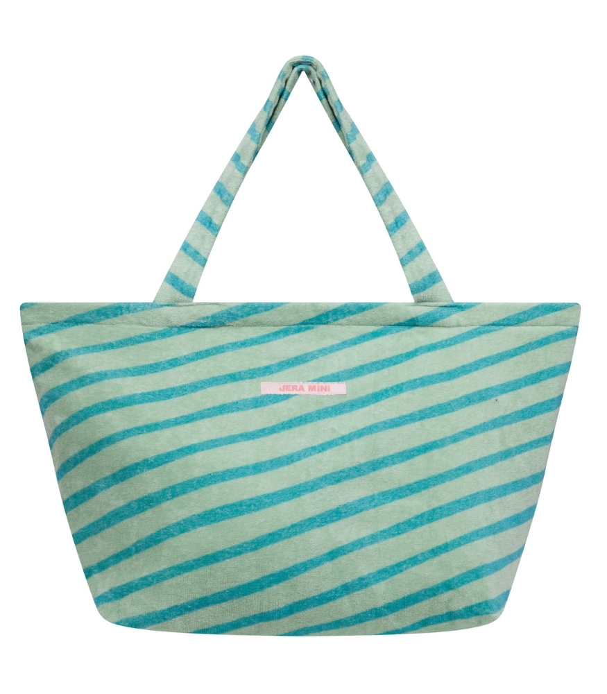 JERA MİNİ Havlu Omuz Çantası// Vague Bleu