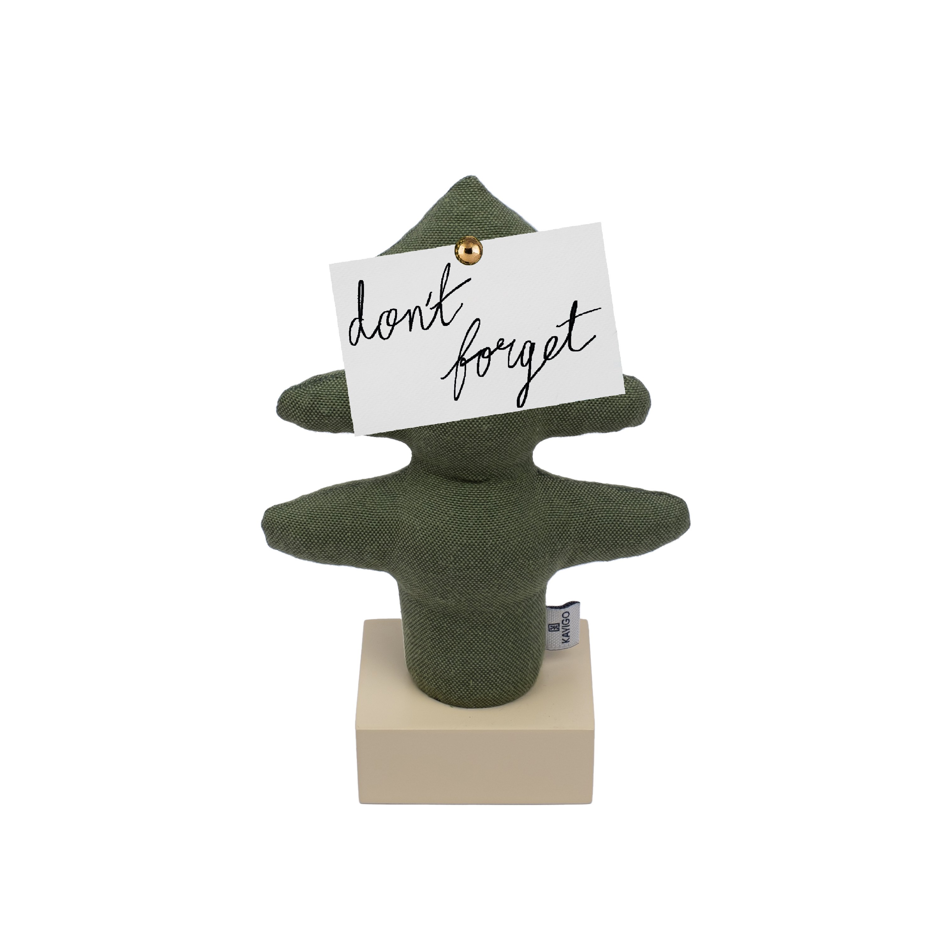 KAYIGO Lavanta Dolgulu Çam  Notluk/ Yeşil-Krem