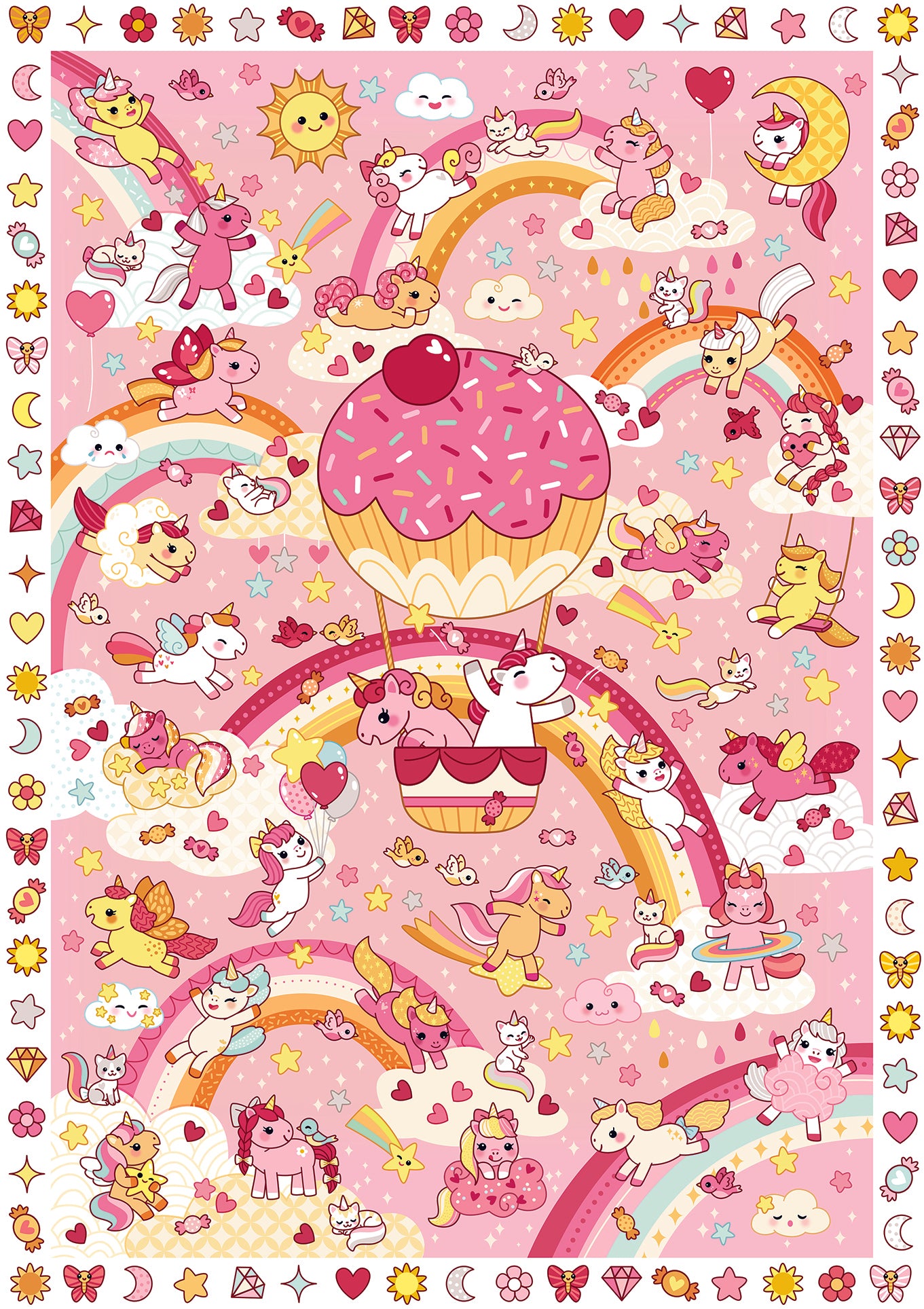 POPPIK Creative Sticker Poster // Unicorns