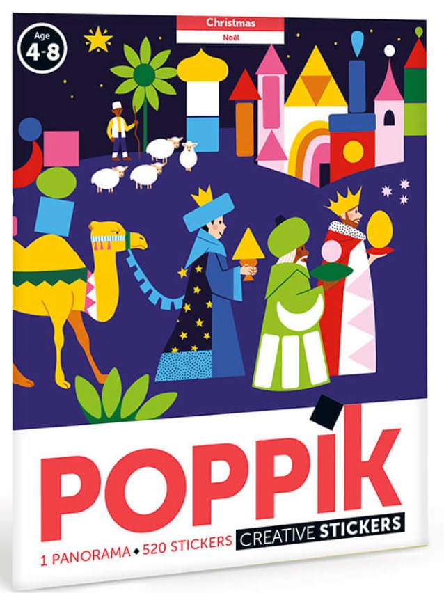 Poppik Panorama Sticker Poster // Christmas