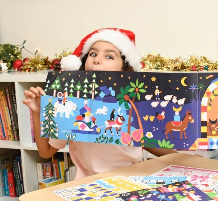 Poppik Panorama Sticker Poster // Christmas