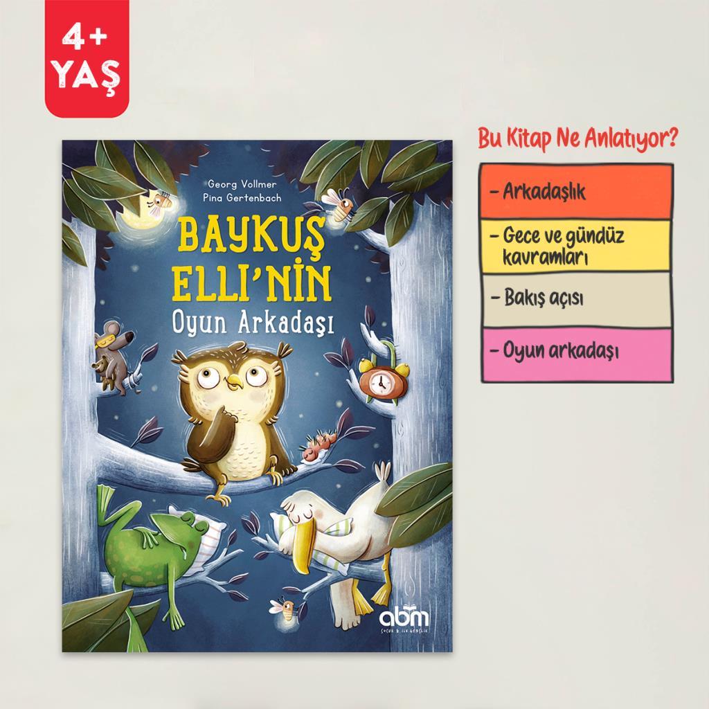 ABM Kitap Baykuş Elli'nin Oyun Arkadaşları  