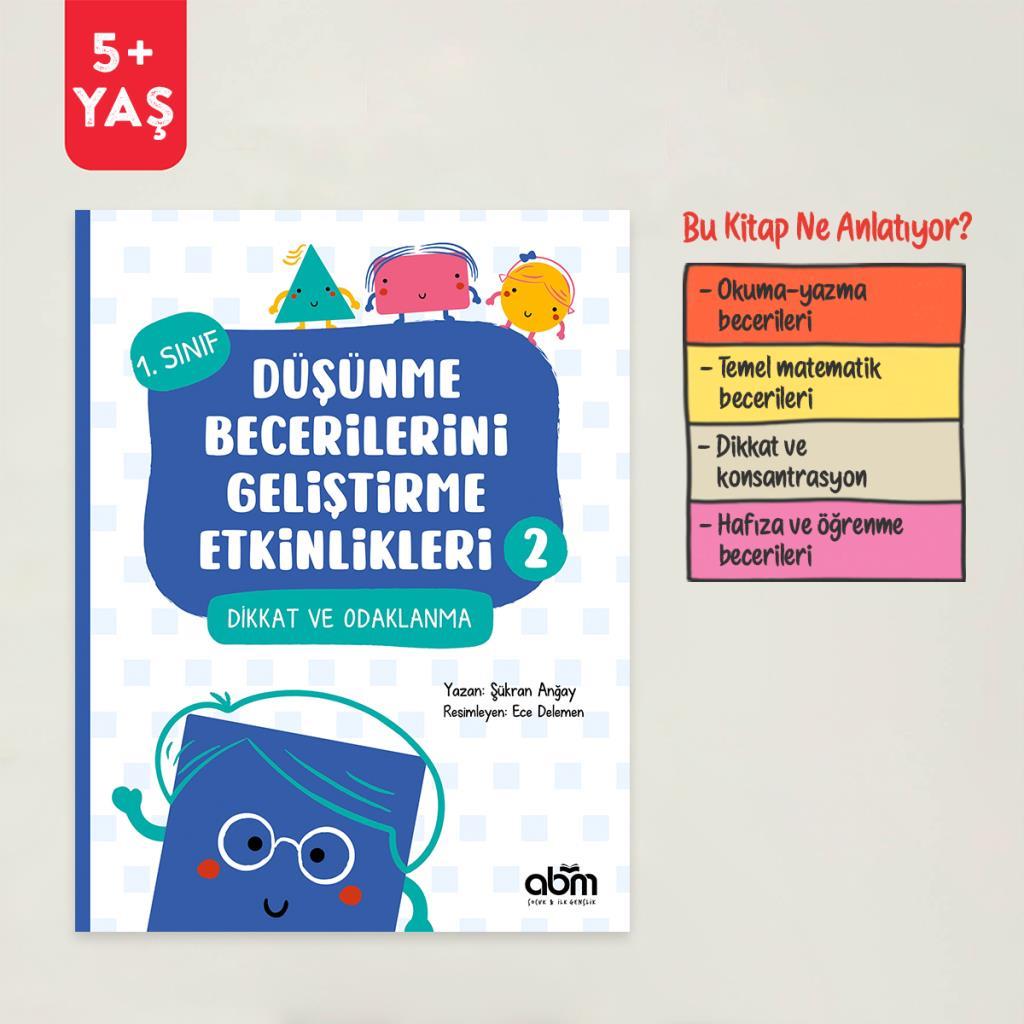 ABM Kitap Dikkat ve Odaklanma // Düşünme Becerilerini Geliştirme Etkinlikleri 2  