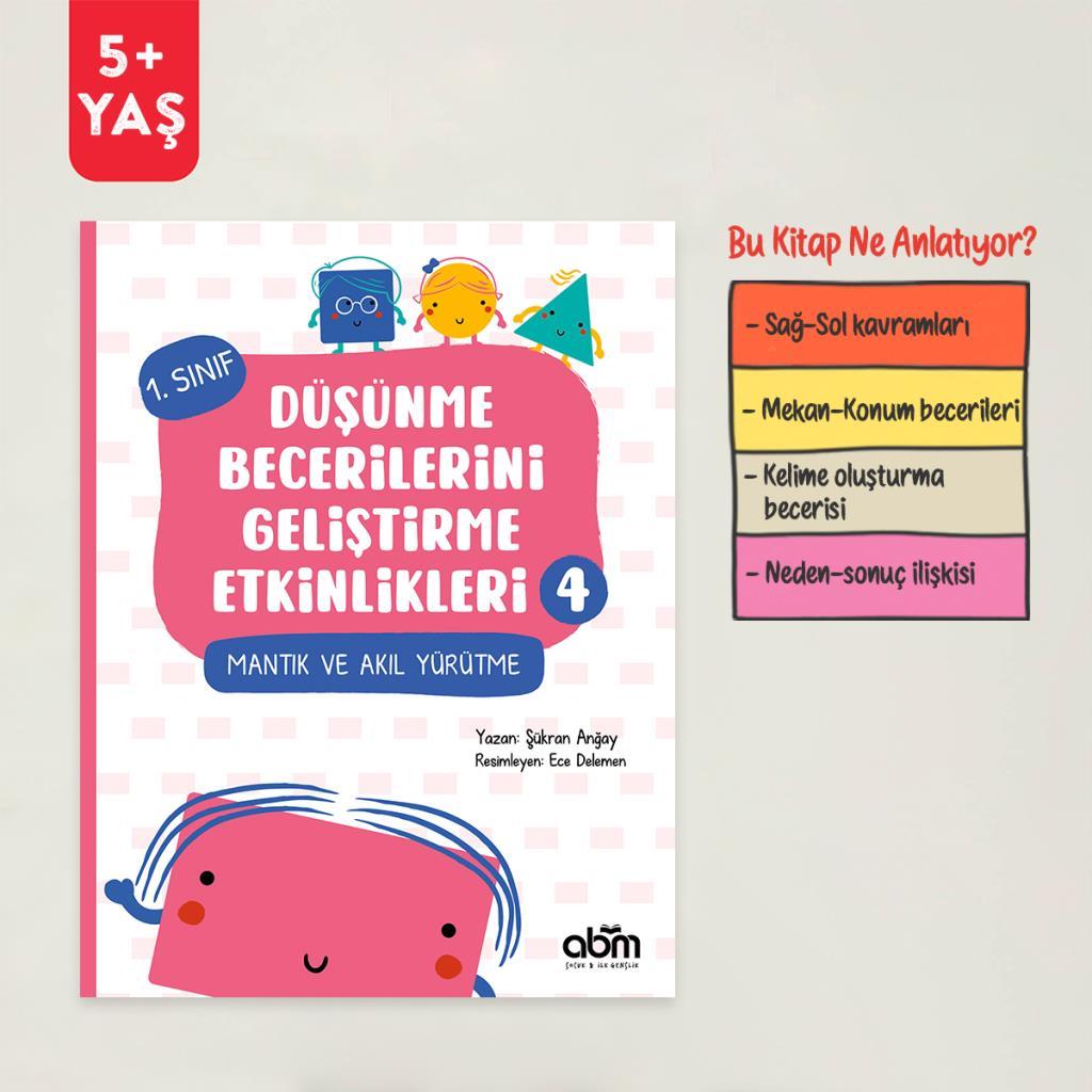 ABM Kitap Mantık ve Akıl Yürütme // Düşünme Becerilerini Geliştirme Etkinlikleri 4  