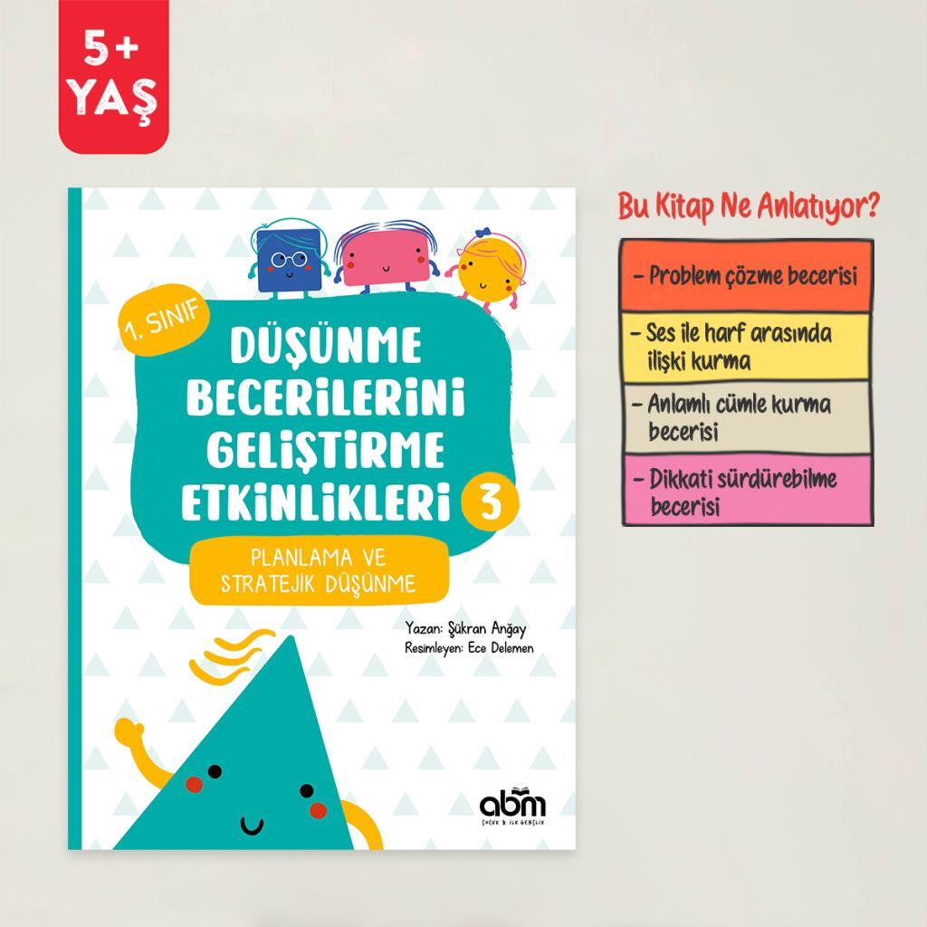 ABM Kitap Planlama ve Strateji // Düşünme Becerilerini Geliştirme Etkinlikleri 3  
