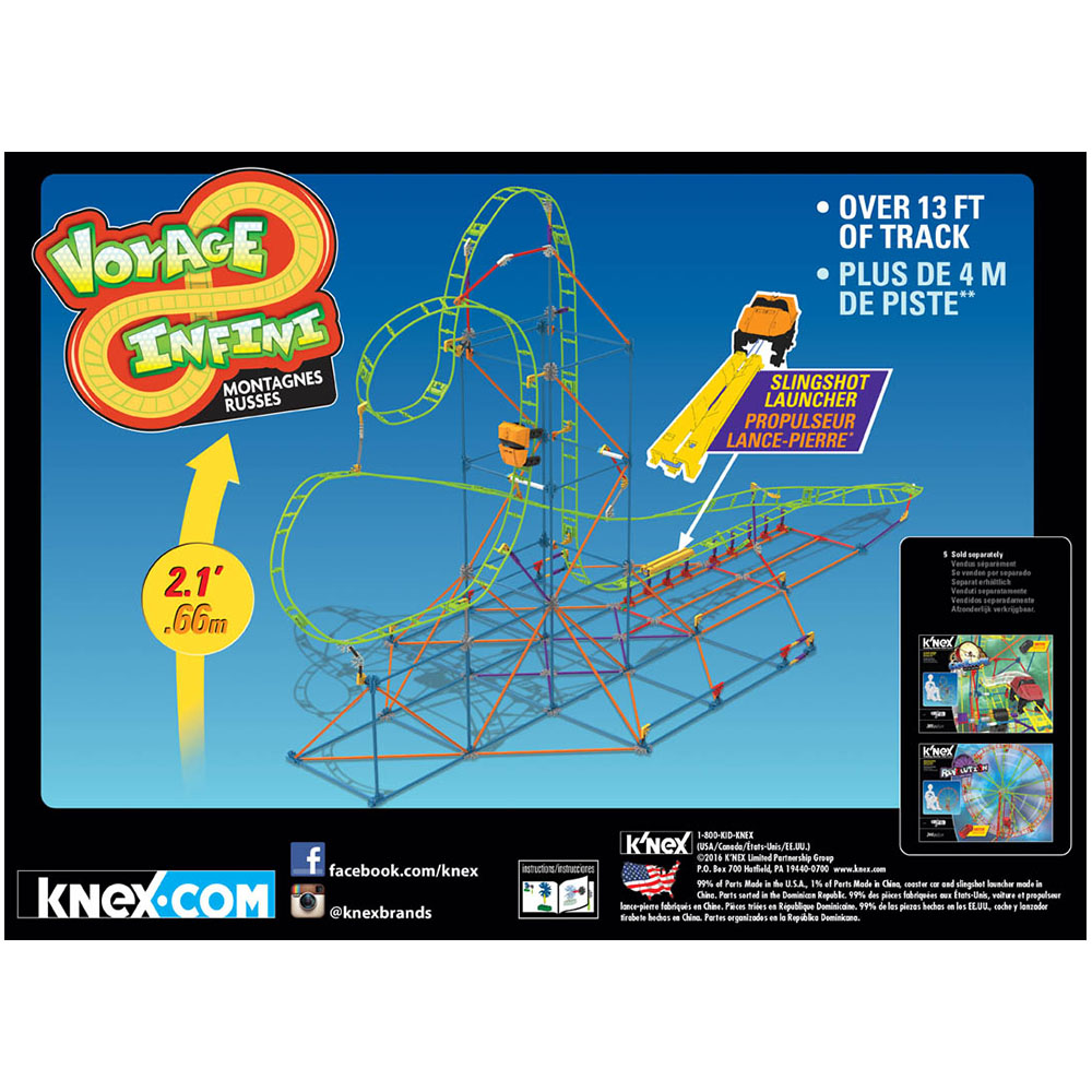 K'Nex Infinite Journey Roller Coaster Set