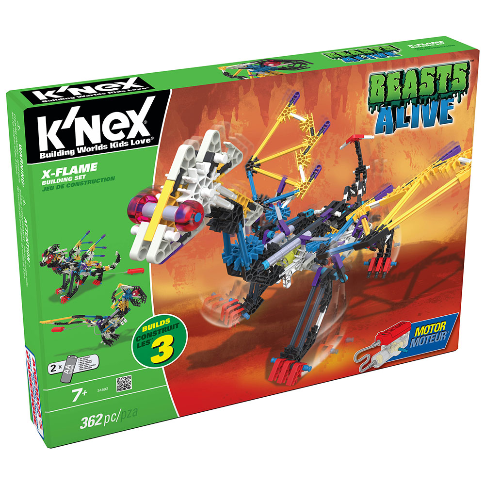 K'Nex X-Flame Building Set (Motorlu)