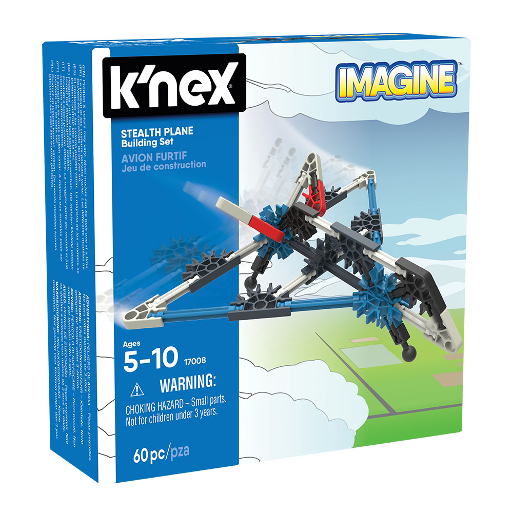 K'Nex Imagine Stealth Plane Building Set