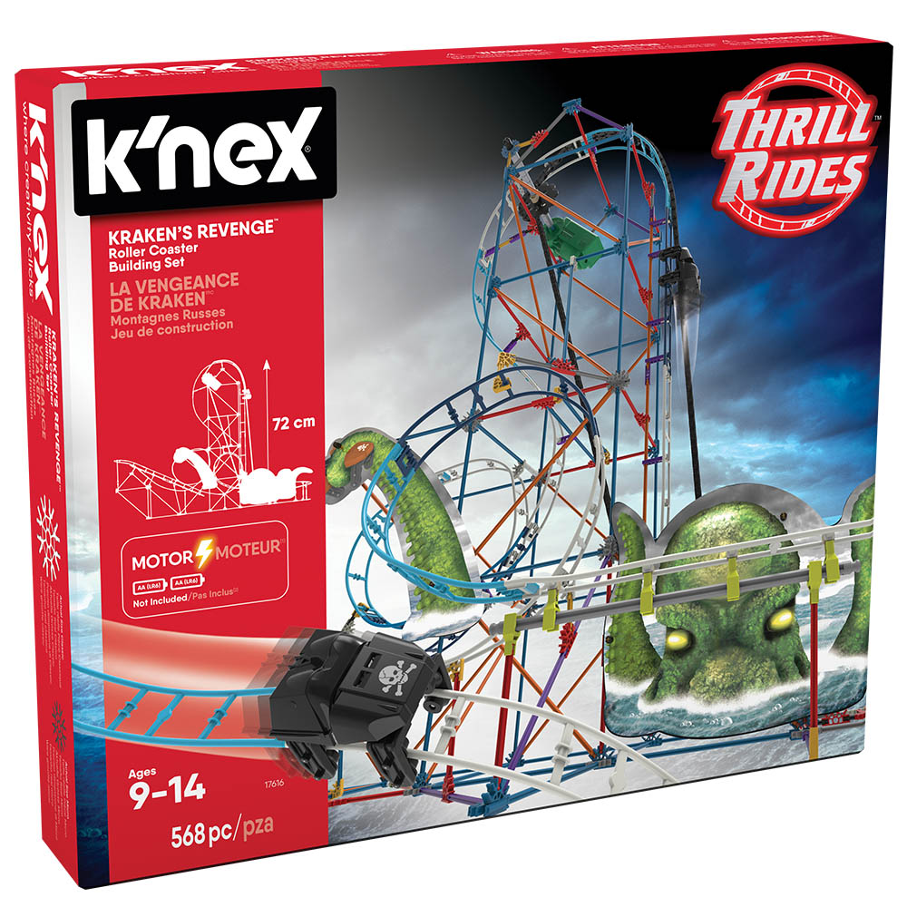 K'Nex Krakens Revenge Roller Coaster (Motorlu)