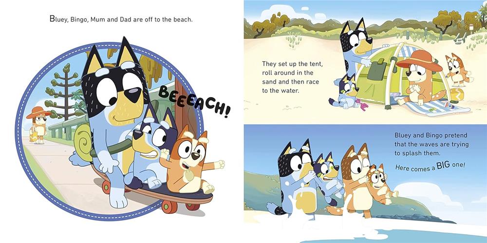 Ladybird Bluey: The Beach
