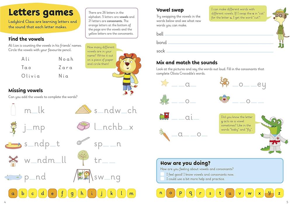 Ladybird First Spelling: A Learn with