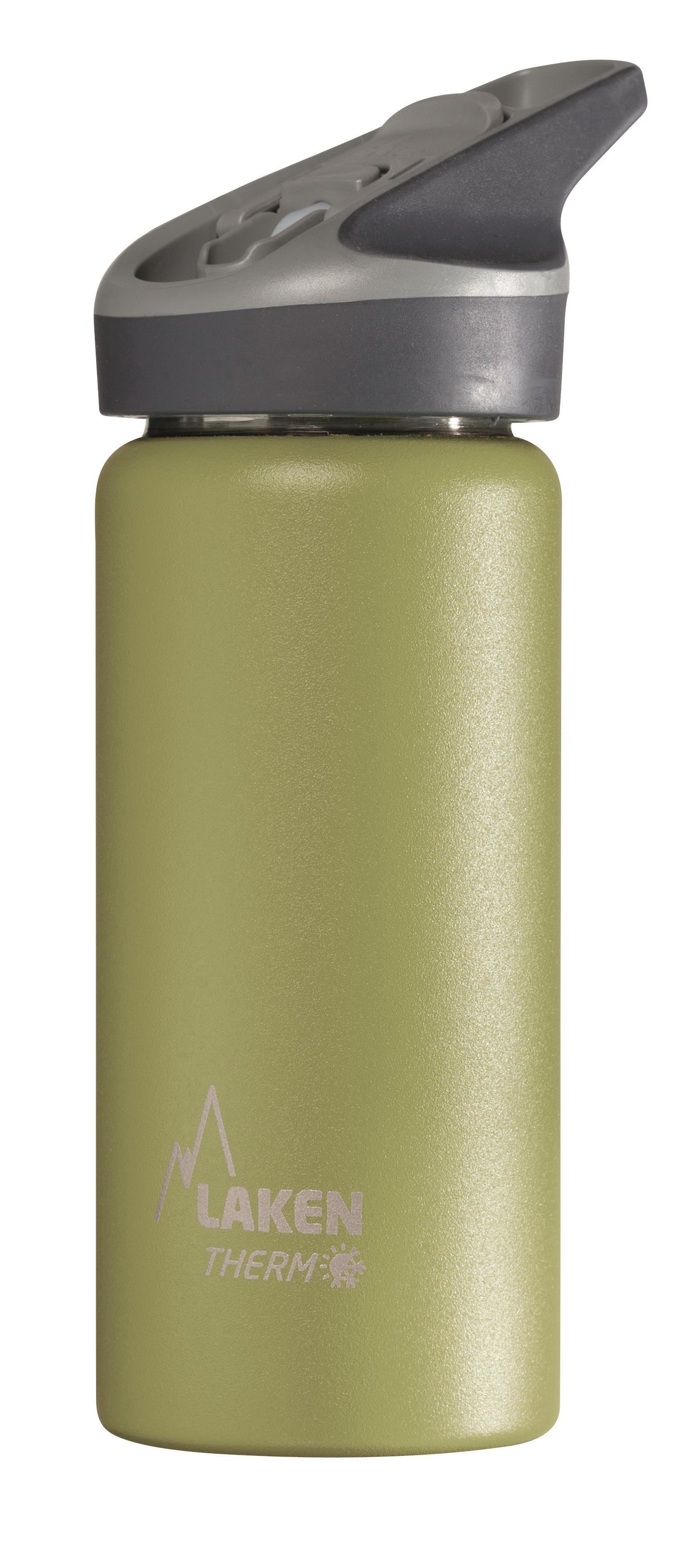 Laken Jannu Çelik Termos Pipetli Suluk (500 ml) // Haki