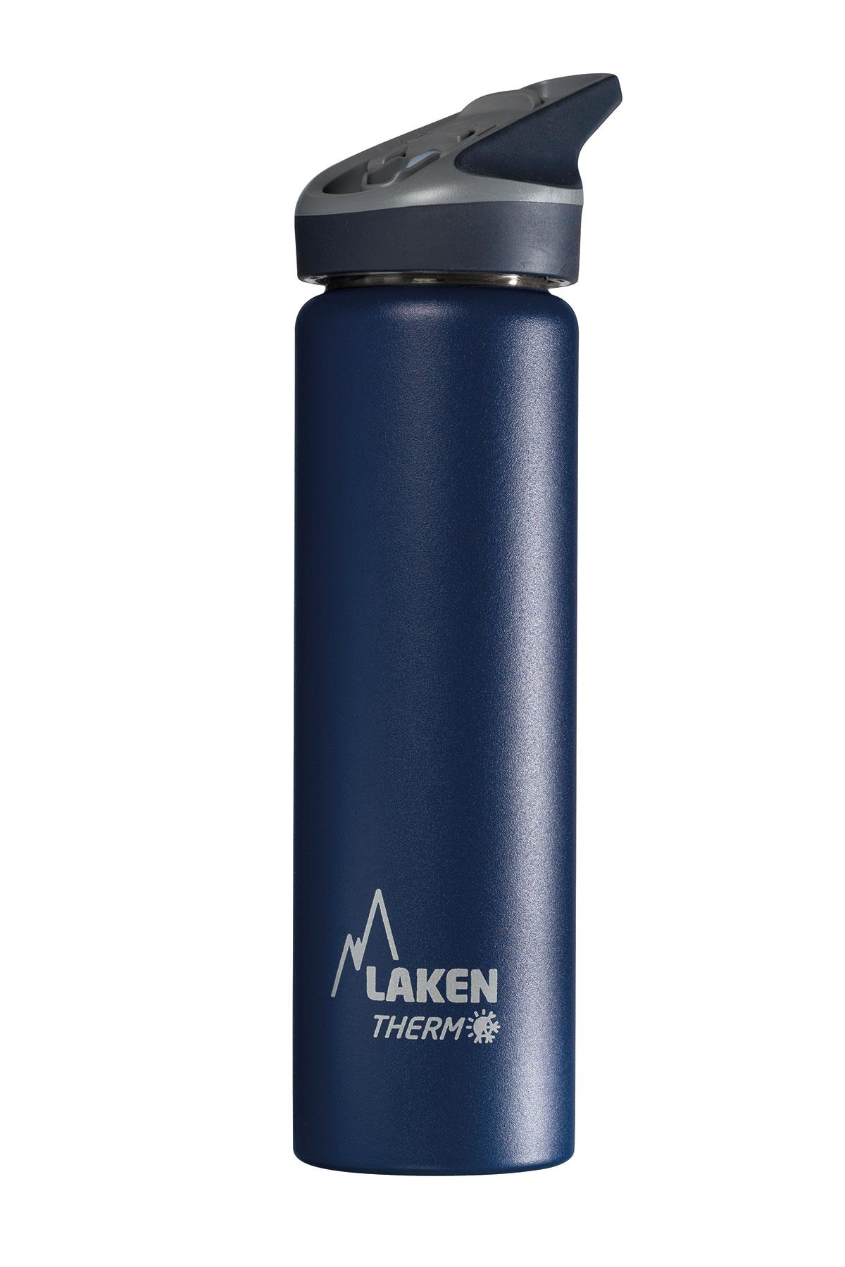 Laken Jannu Çelik Termos Pipetli Suluk (750 ml) // Lacivert