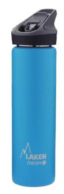 Laken Jannu Çelik Termos Pipetli Suluk (750 ml) // Cyan