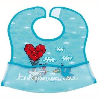 Laken Eva Silinebilir Bebek Önlüğü // Glovolando