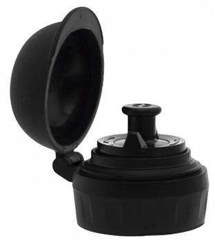 Laken Hit &Ccedil;elik Termos Şişe Kapağı // Siyah