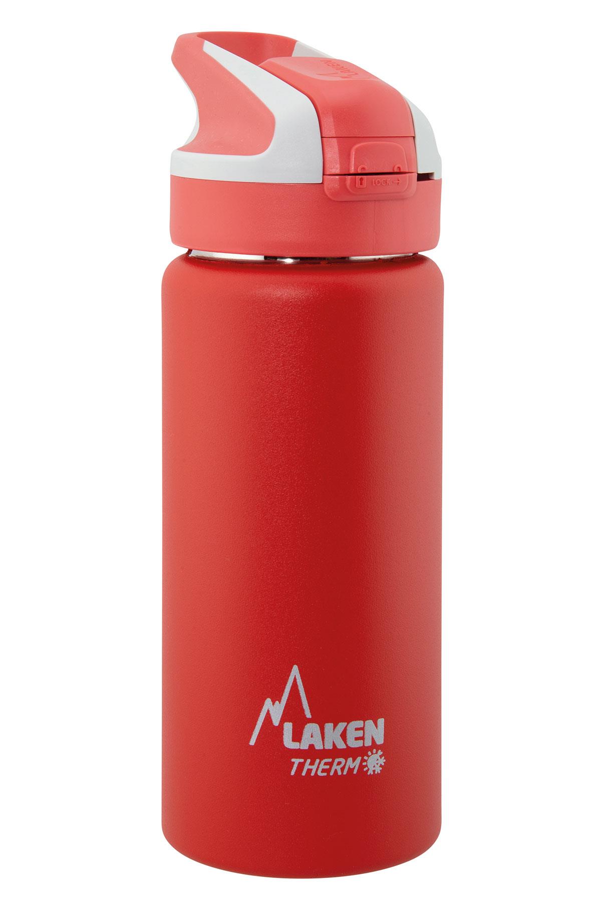 Laken Summit Çelik Termos Pipetli Suluk (500 ml) // Kırmızı