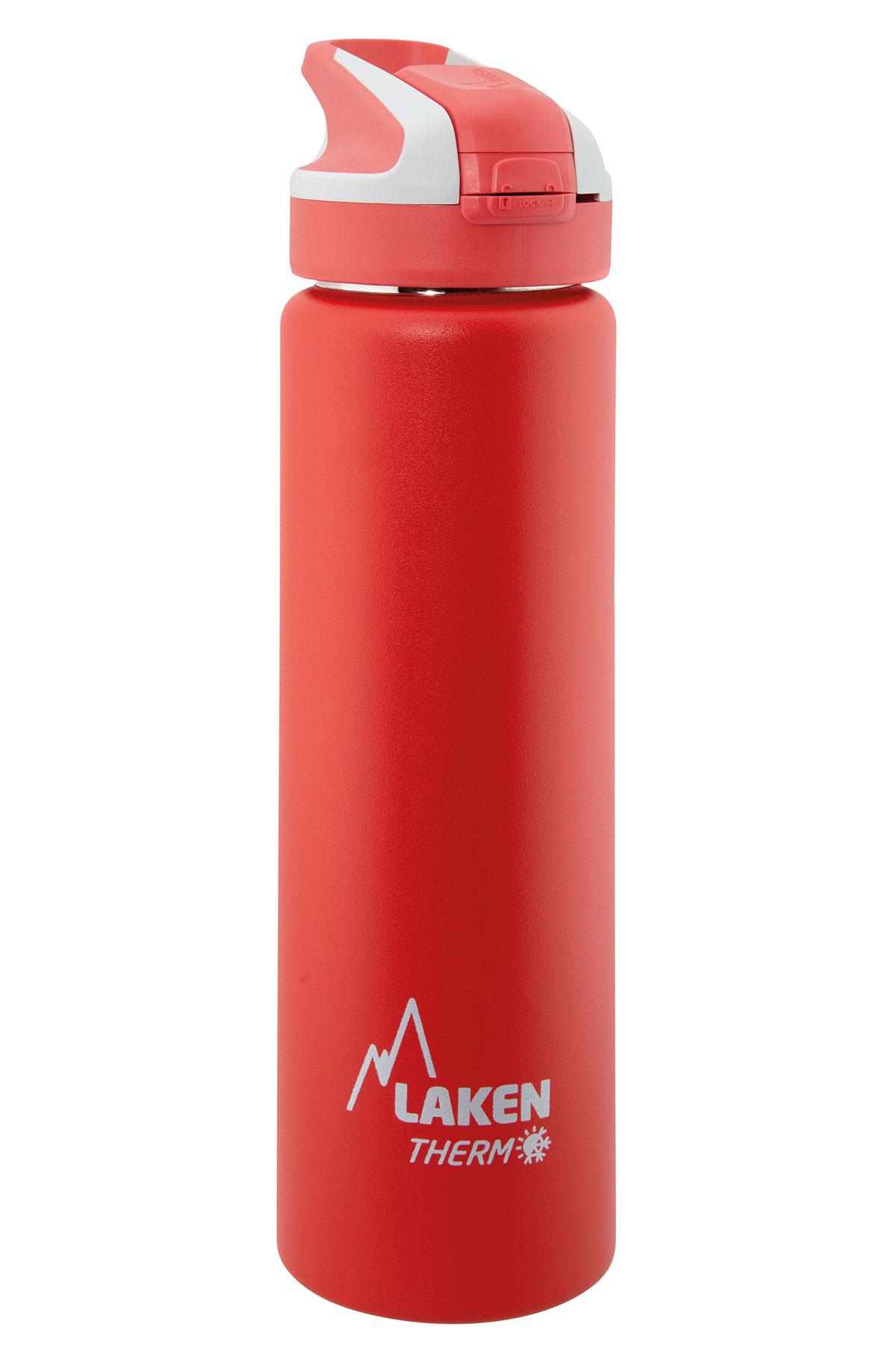 Laken Summit Çelik Termos Pipetli Suluk (750 ml) // Kırmızı