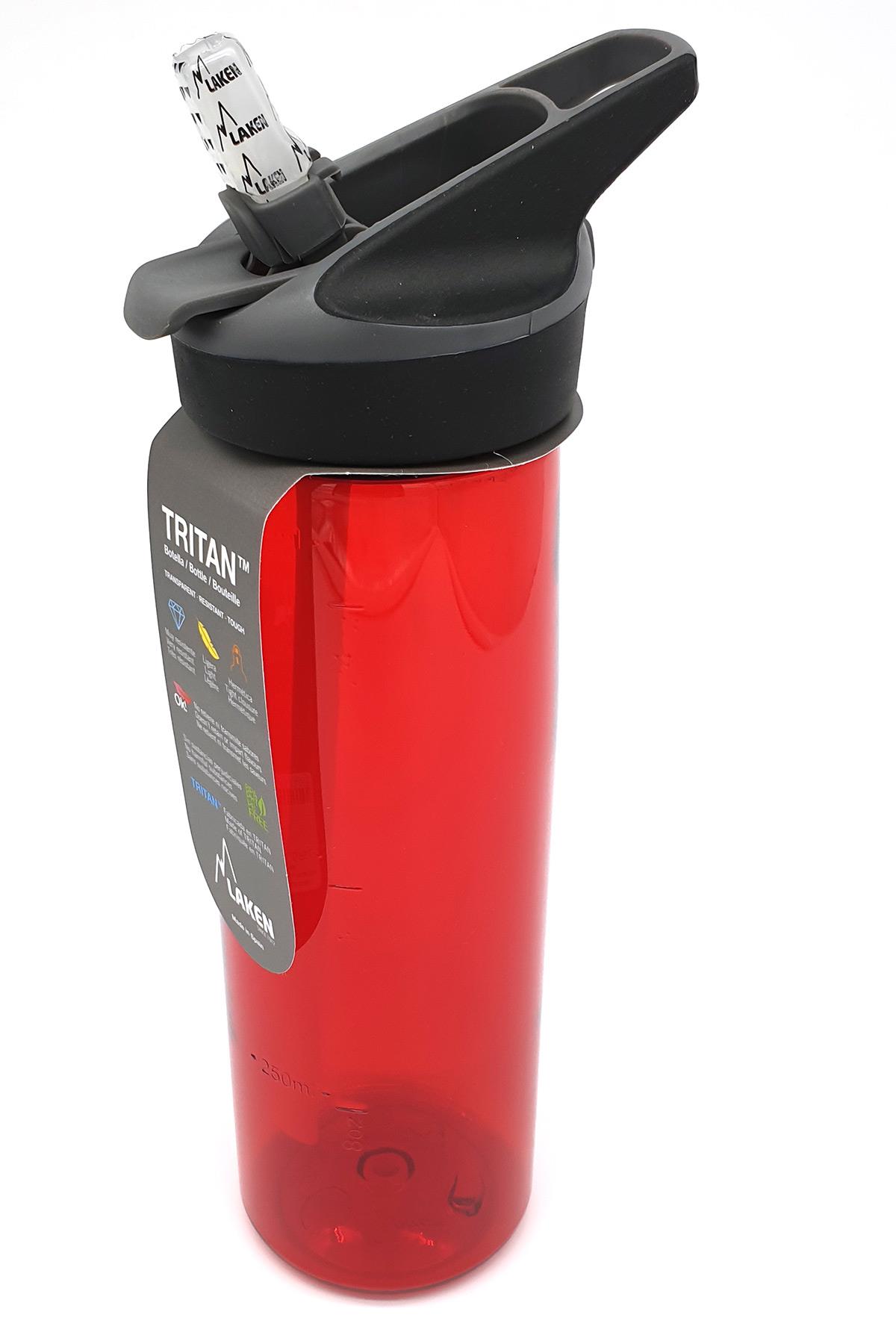 Laken Jannu Tritan Pipetli Suluk (750 ml) // Kırmızı