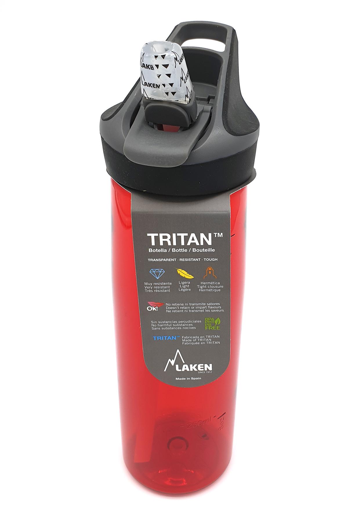 Laken Jannu Tritan Pipetli Suluk (750 ml) // Kırmızı