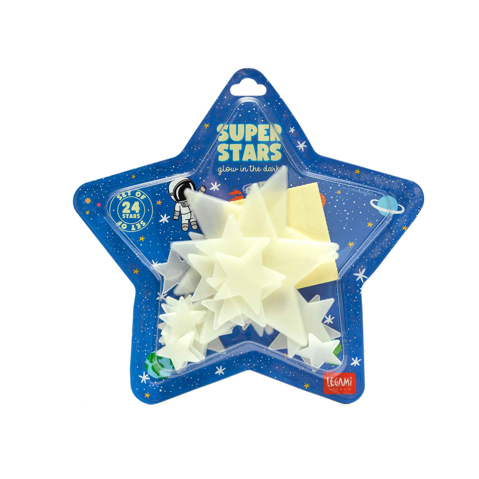 Legami Karanlıkta Parlayan Sticker Set // Superstar