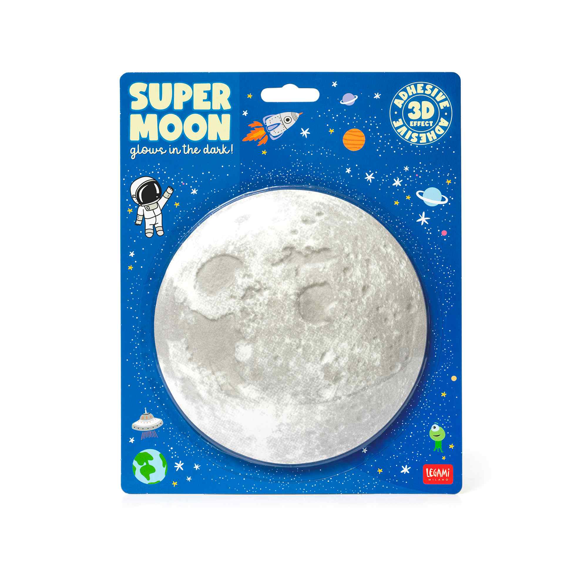 Legami Karanlıkta Parlayan Sticker Set // Supermoon