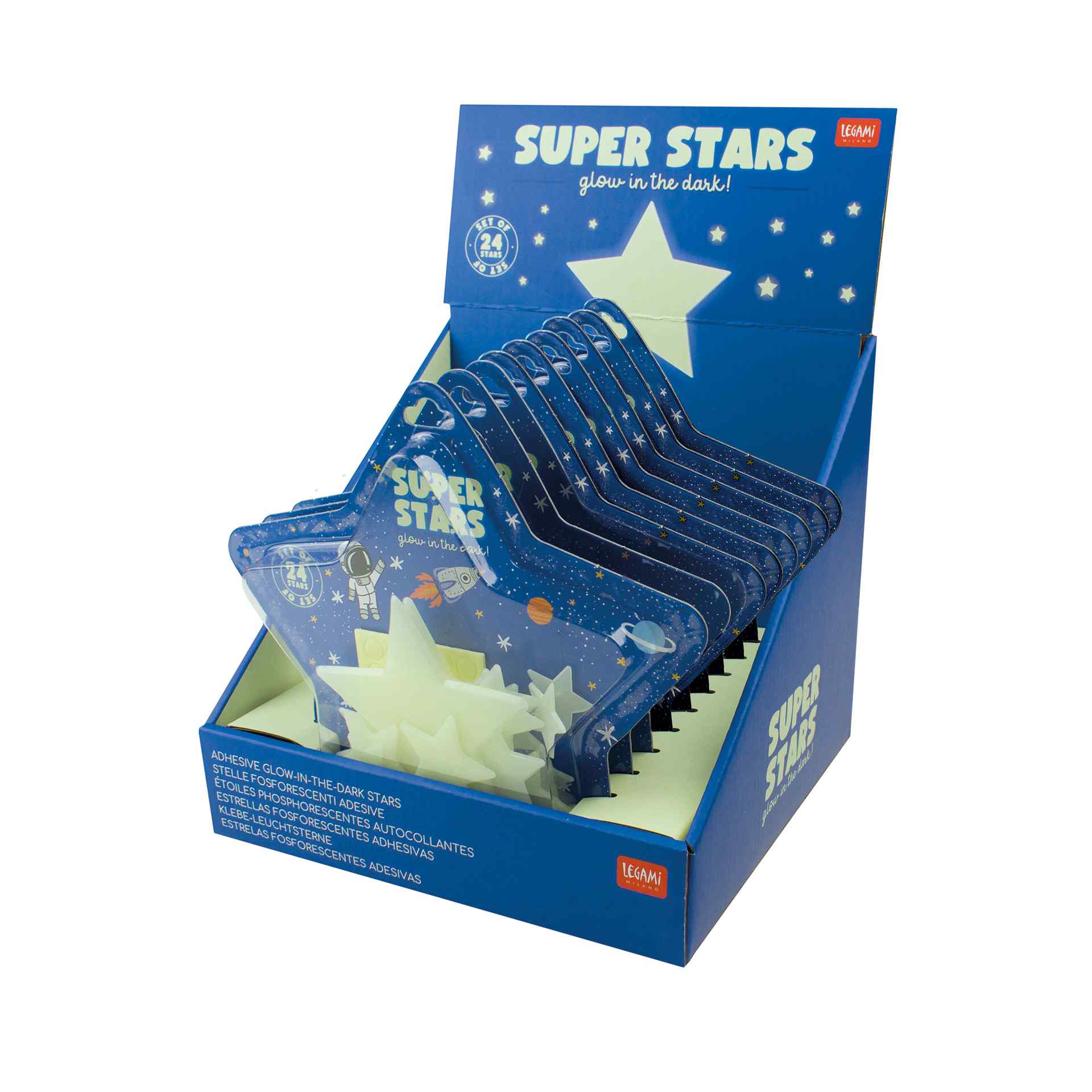 Legami Karanlıkta Parlayan Sticker (10 Adet) // Superstar
