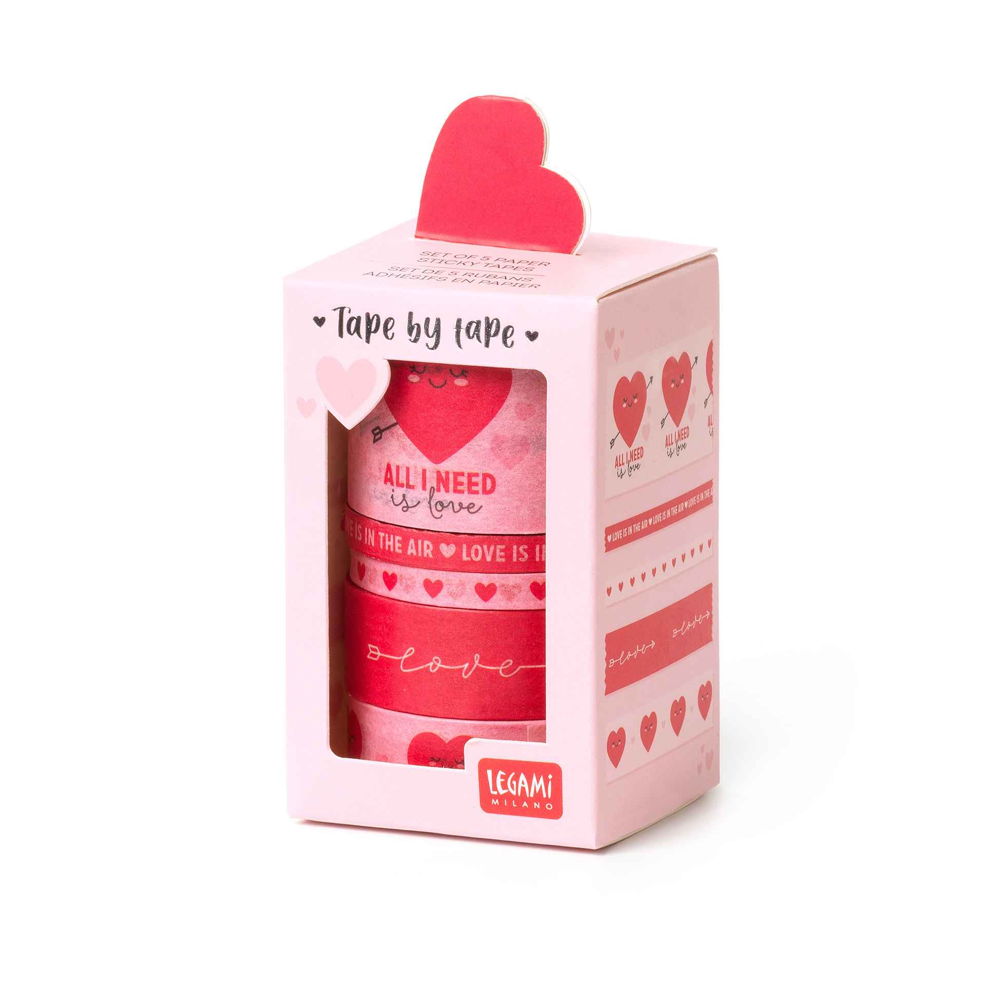 Legami Kağıt Yapışkan Bant // Kalp