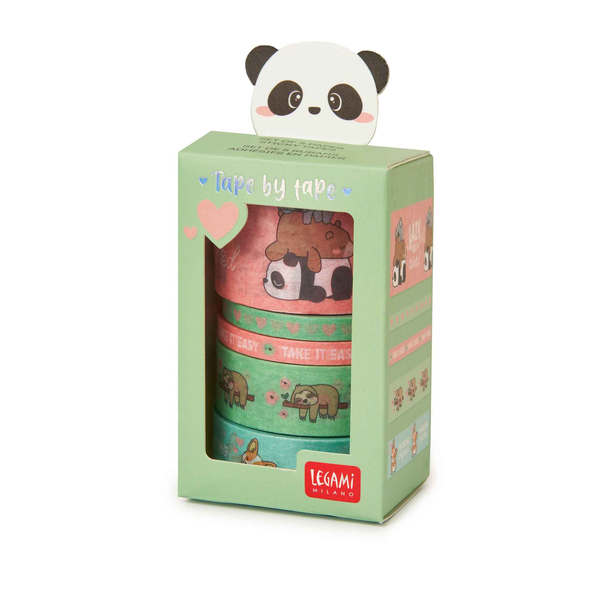 Legami Kağıt Yapışkan Bant // Sevimli Hayvanlar