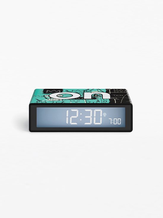 Lexon Flip Plus Alarm Saat x Jean Michel Basquiat // Pi