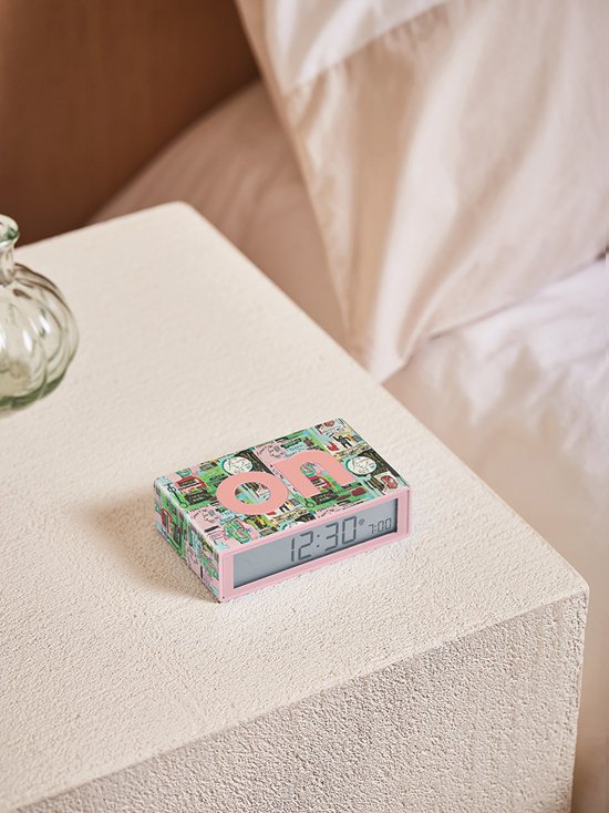 Lexon Flip Plus Alarm Saat x Jean Michel Basquiat // İtalian