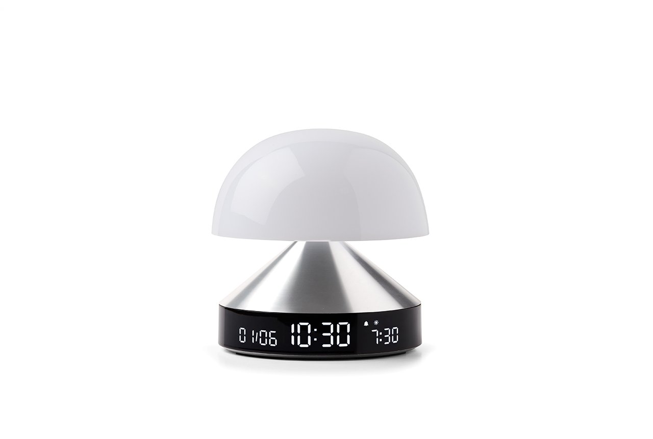 Lexon Mina Sunrise Alarm Saatli Gün Işığı Simulatörü & Aydınlatma // Alüminyum