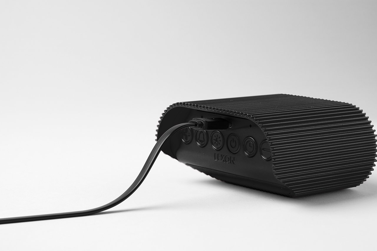 Lexon Ray Alarm Saat // Siyah