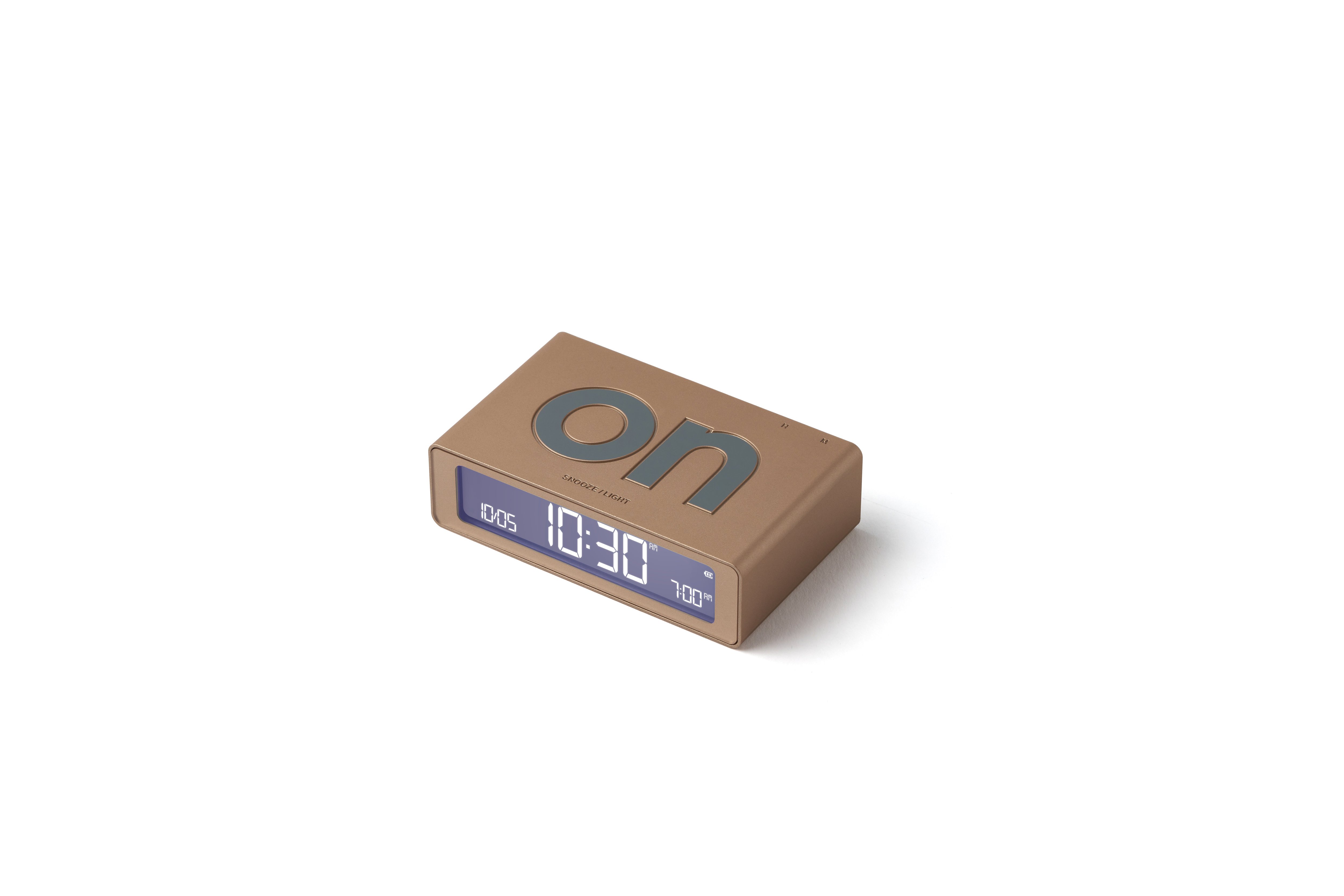 Lexon Flip Mini Şarj Edilebilir Alarm Saat // Dore