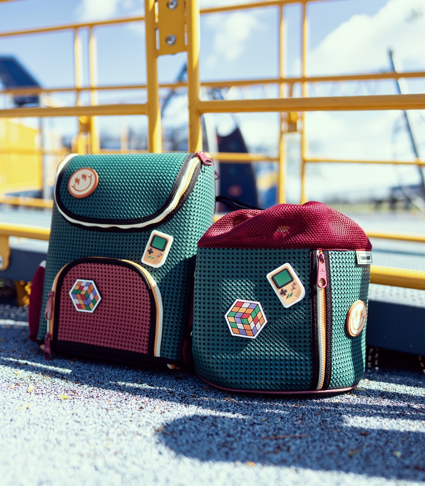 Light Plus Nine Student Çocuk Sırt Çantası // Neon Pink