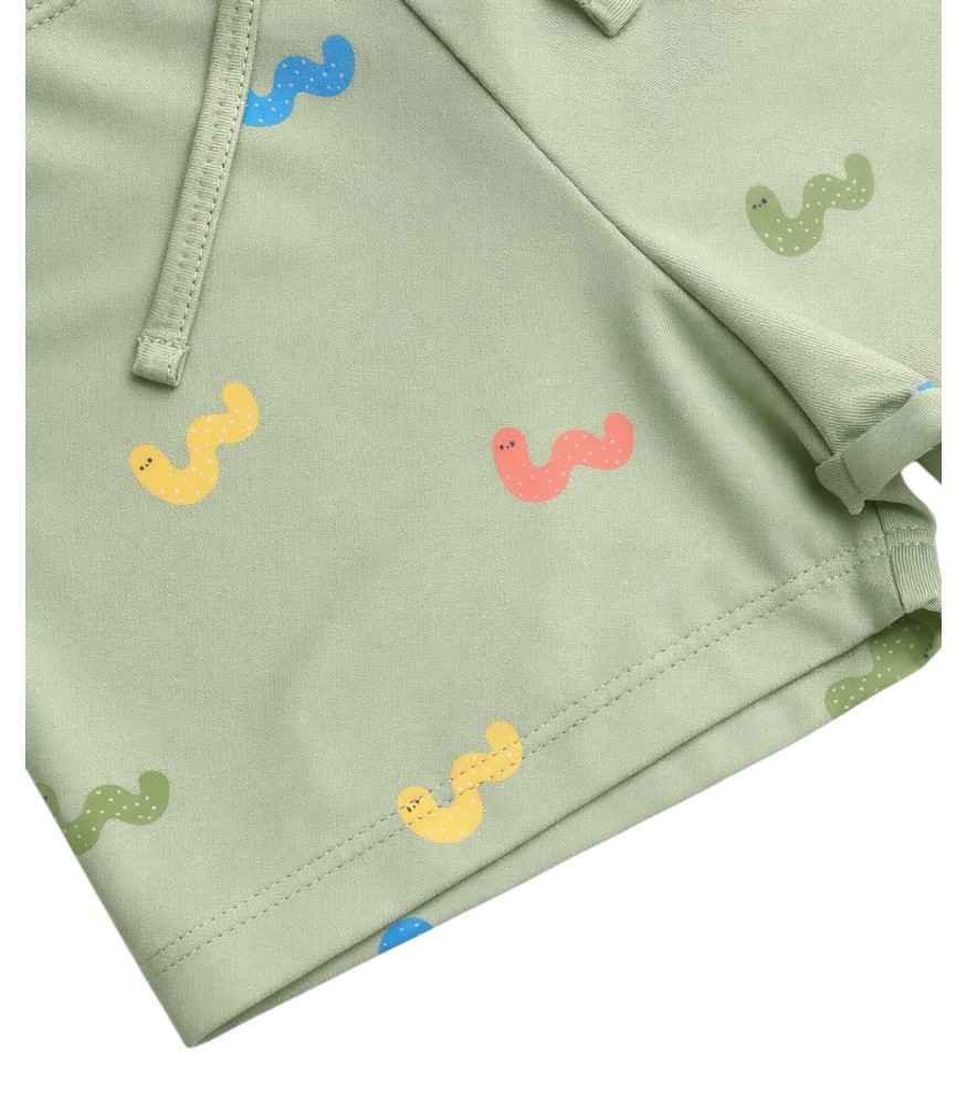 Lille Trove UV Korumalı Boxer &Ccedil;ocuk Mayo // Sweet Snail