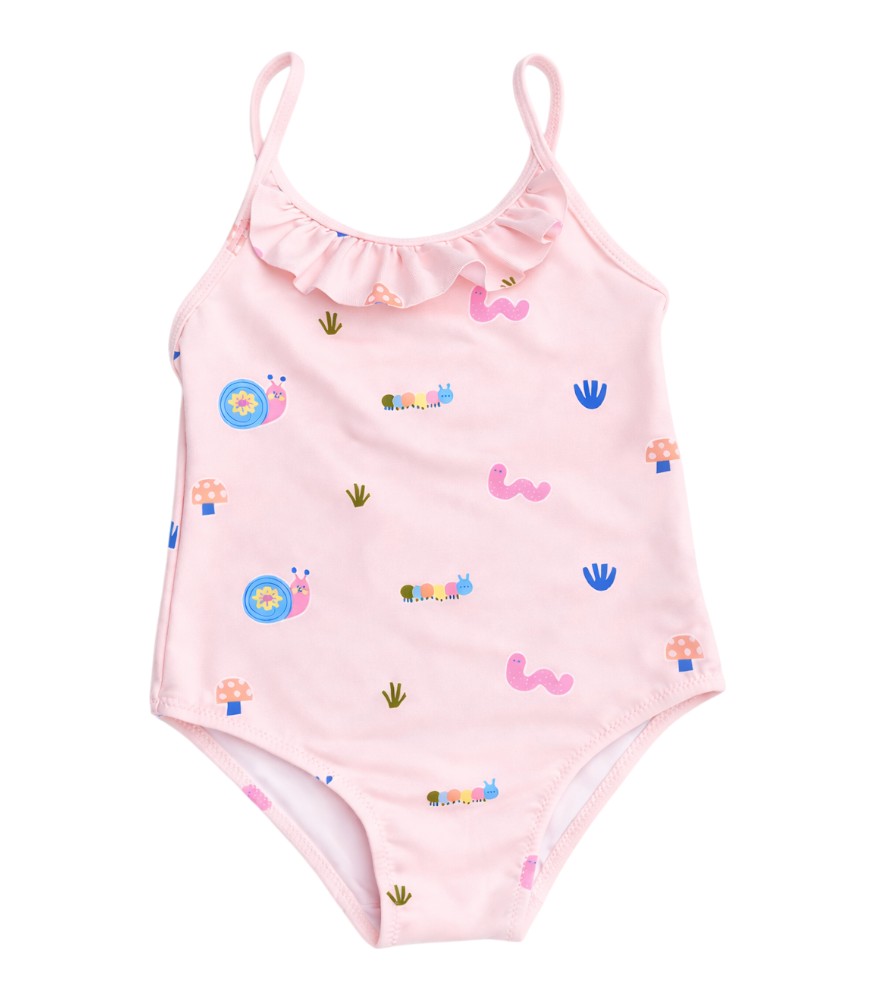 Lille Trove UV Korumalı &Ccedil;ocuk Mayo // Snail Garden