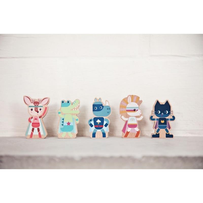 Lilliputiens Set // Süper Kahramanlar