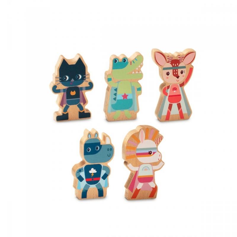 Lilliputiens Set // Süper Kahramanlar