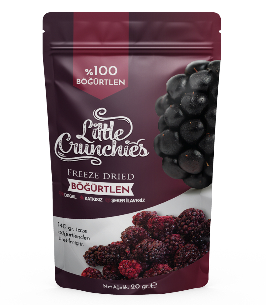 Little Crunchies Freeze Dried Atıştırmalık Böğürtlen