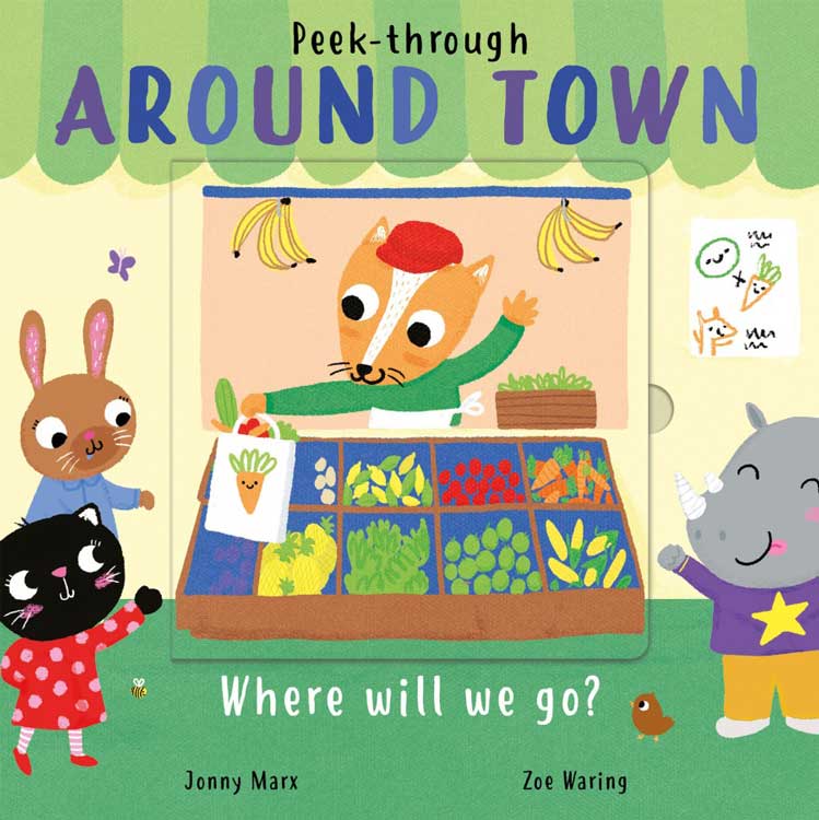 Little Tiger Press Peek-Through: Around Town
