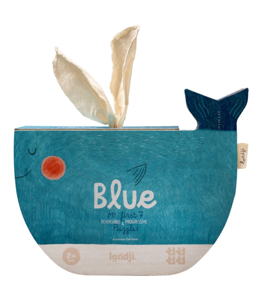 Londji Puzzle // Blue (2-3-4-5 Par&ccedil;a)