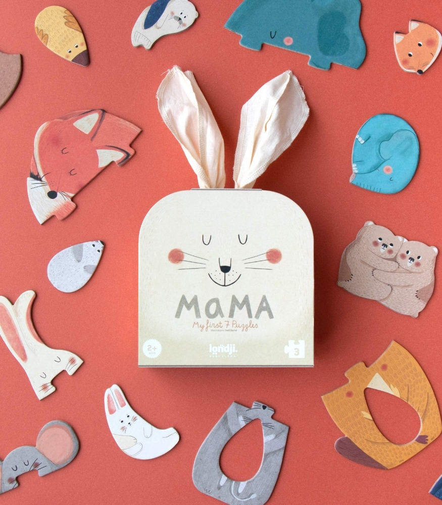 Londji Puzzle // Mama (3 Parça * 7 Adet)