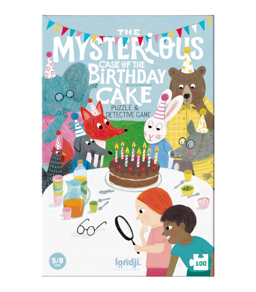 Londji Puzzle // The Mysterious Case of the Birthday Cake (100 Parça)
