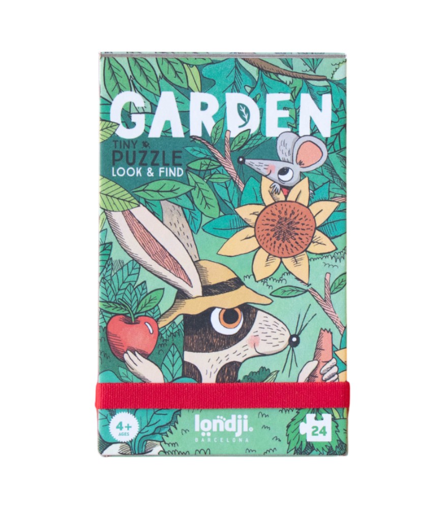 Londji Pocket Tiny Puzzle // Garden (24 Par&ccedil;a)