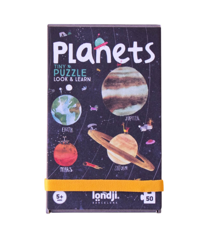 Londji Pocket Tiny Puzzle // Planets (50 Par&ccedil;a)