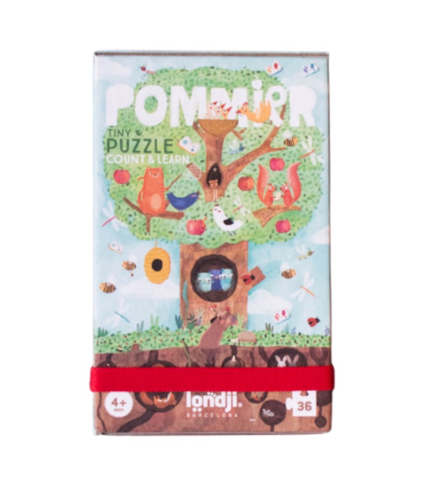 Londji Pocket Tiny Puzzle // Pommier (36 Par&ccedil;a)